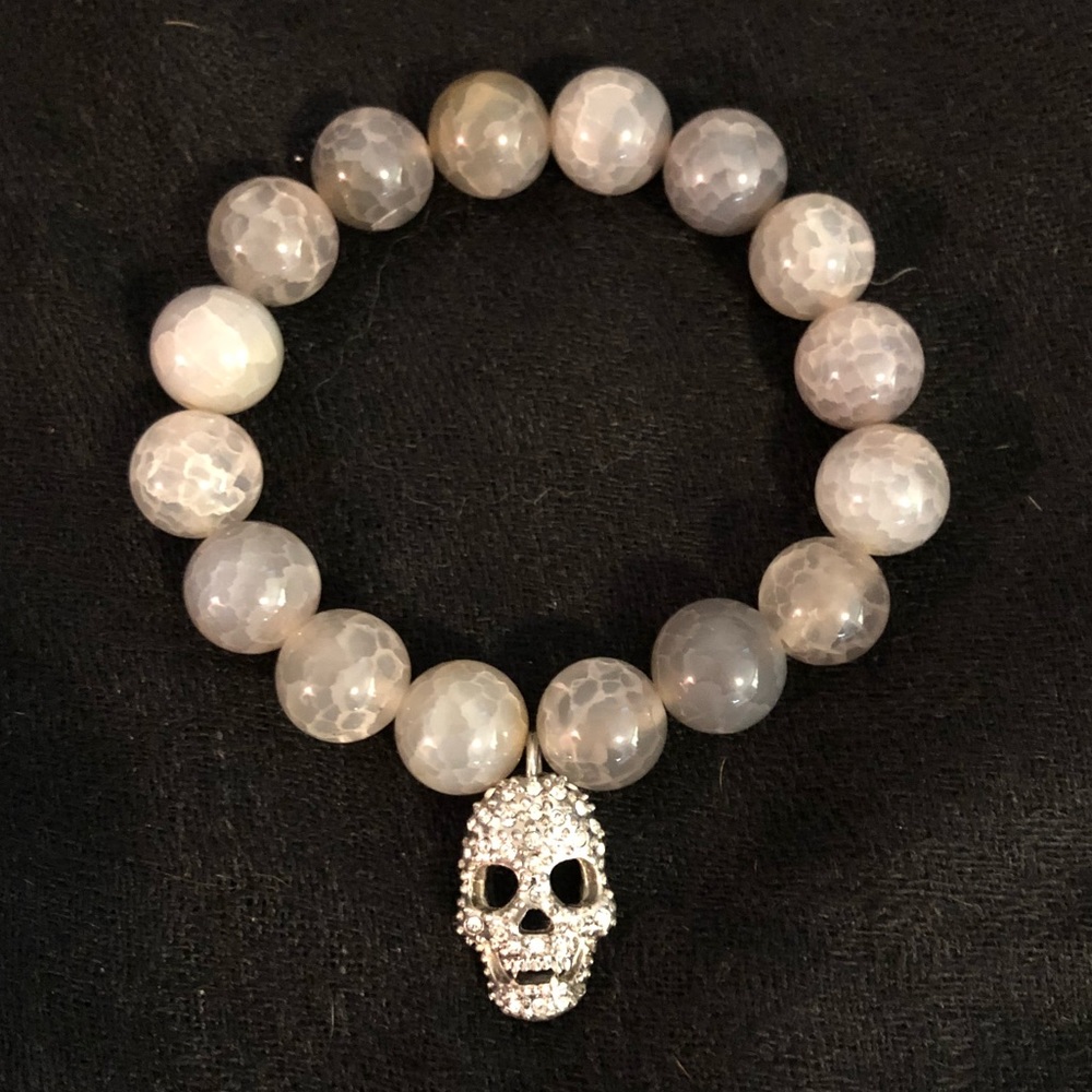 Skull Bead Bracelet